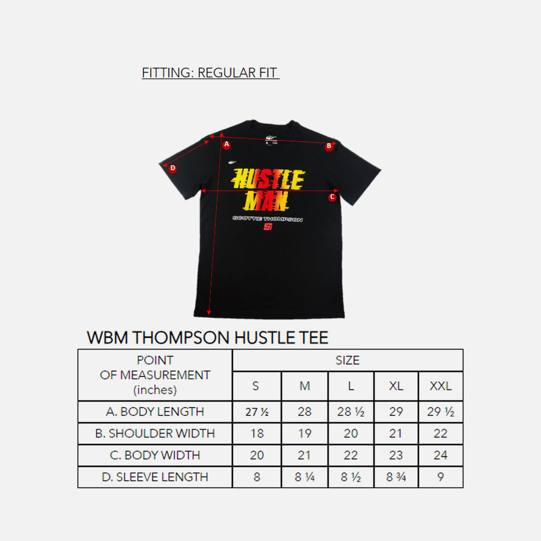 WBM THOMPSON HUSTLE TEE