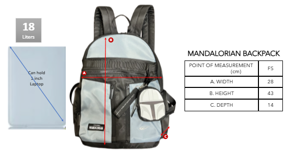 WBM MANDALORIAN BACKPACK