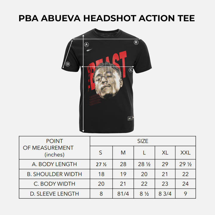 PBA ABUEVA HEADSHOT TEE