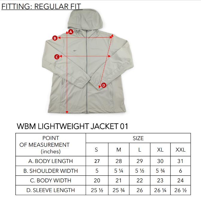 WBM LIGHTWEIGHT JACKET 01