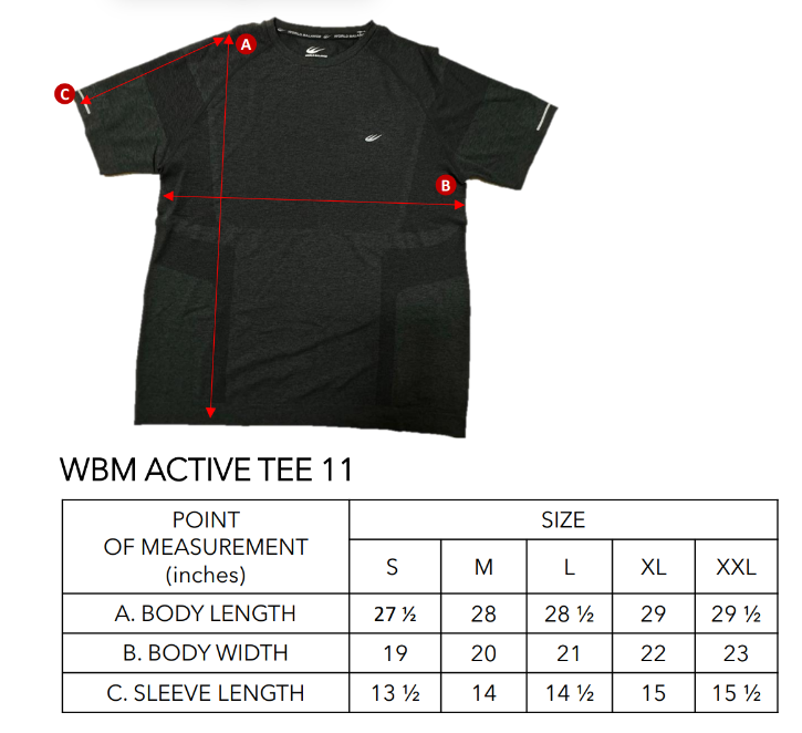WBM ACTIVE TEE 11