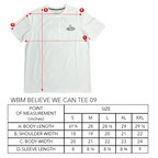 WBM BELIEVE WE CAN TEE 09