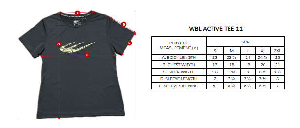WBL ACTIVE TEE 11