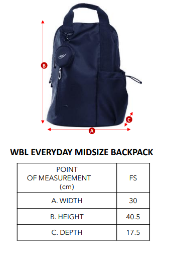 WBL EVERYDAY MIDSIZE BACKPACK