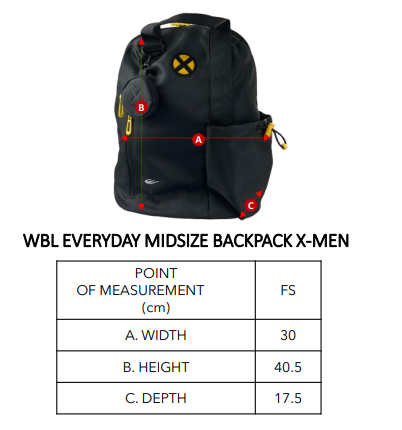 WBL EVERYDAY MIDSIZE BKPK X-MEN