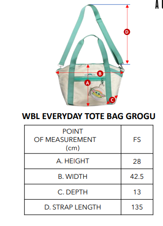 WBL EVERYDAY TOTE BAG GROGU
