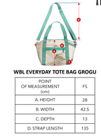 WBL EVERYDAY TOTE BAG GROGU