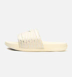 Man made leather upper, mesh lining, S-Foam footbed, and soft EVA midsole/outsole. Soft footbed and textile lining provide superior comfort with every step, a lightweight experience, and less muscle strain.