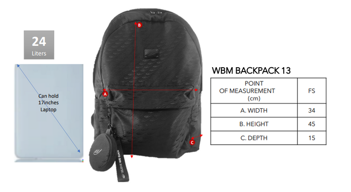WBM BACKPACK 13