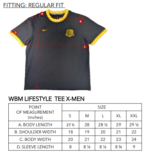 WBM LIFESTYLE TEE X-MEN