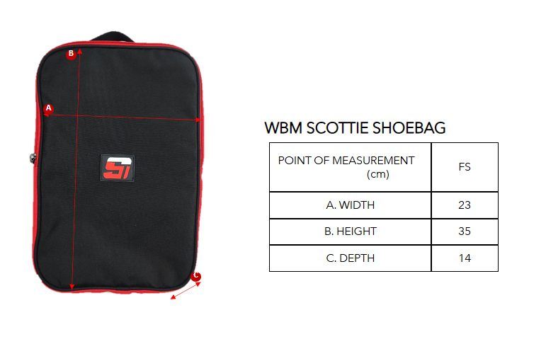 WBM SCOTTIE SHOEBAG