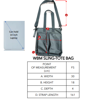 WBM SLING-TOTE BAG