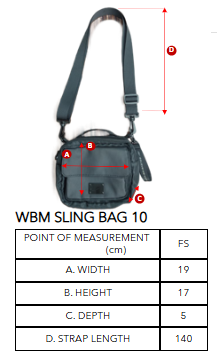 WBM SLING BAG 10