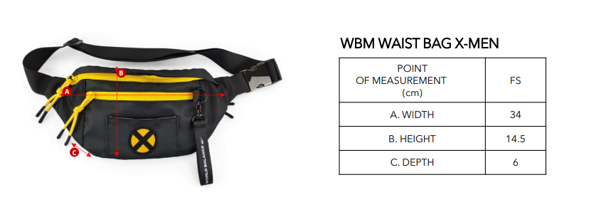 WBM WAIST BAG  X-MEN