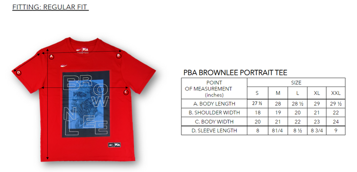 PBA BROWNLEE HEADSHOT TEE