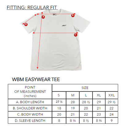 WBM EASYWEAR TEE