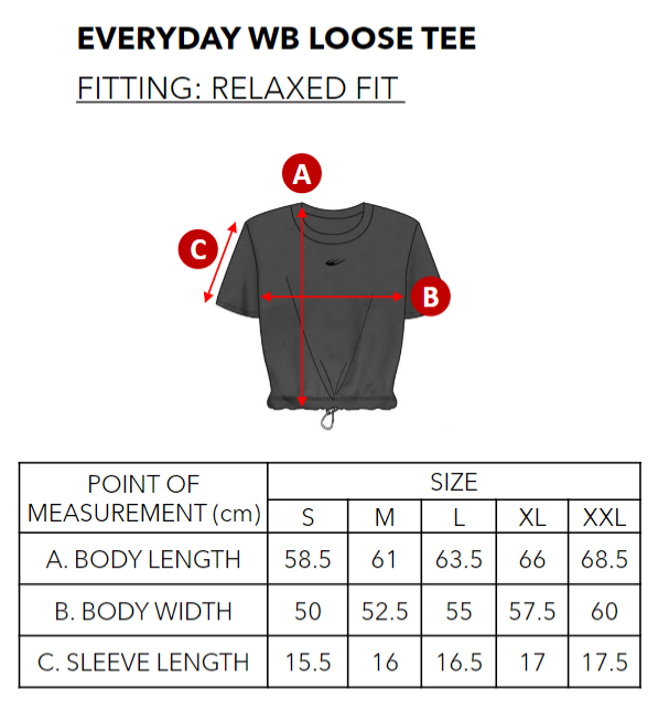 EVERYDAY WB LOOSE TEE