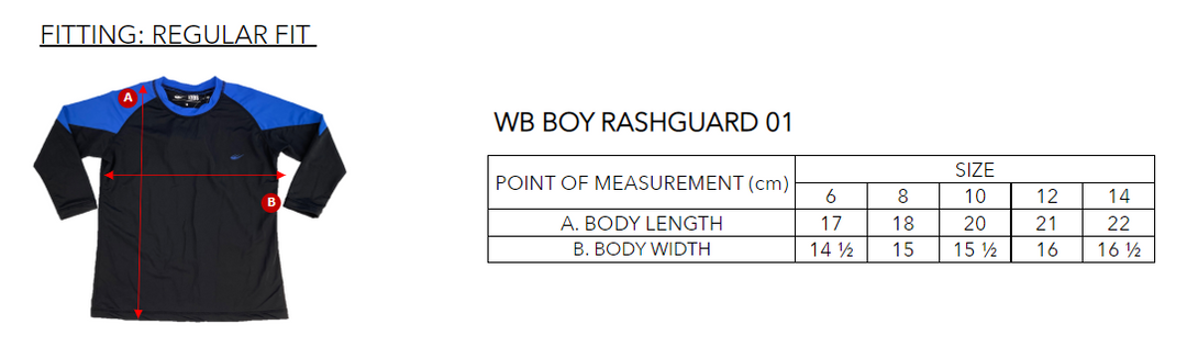 WB BOY RASHGUARD 01